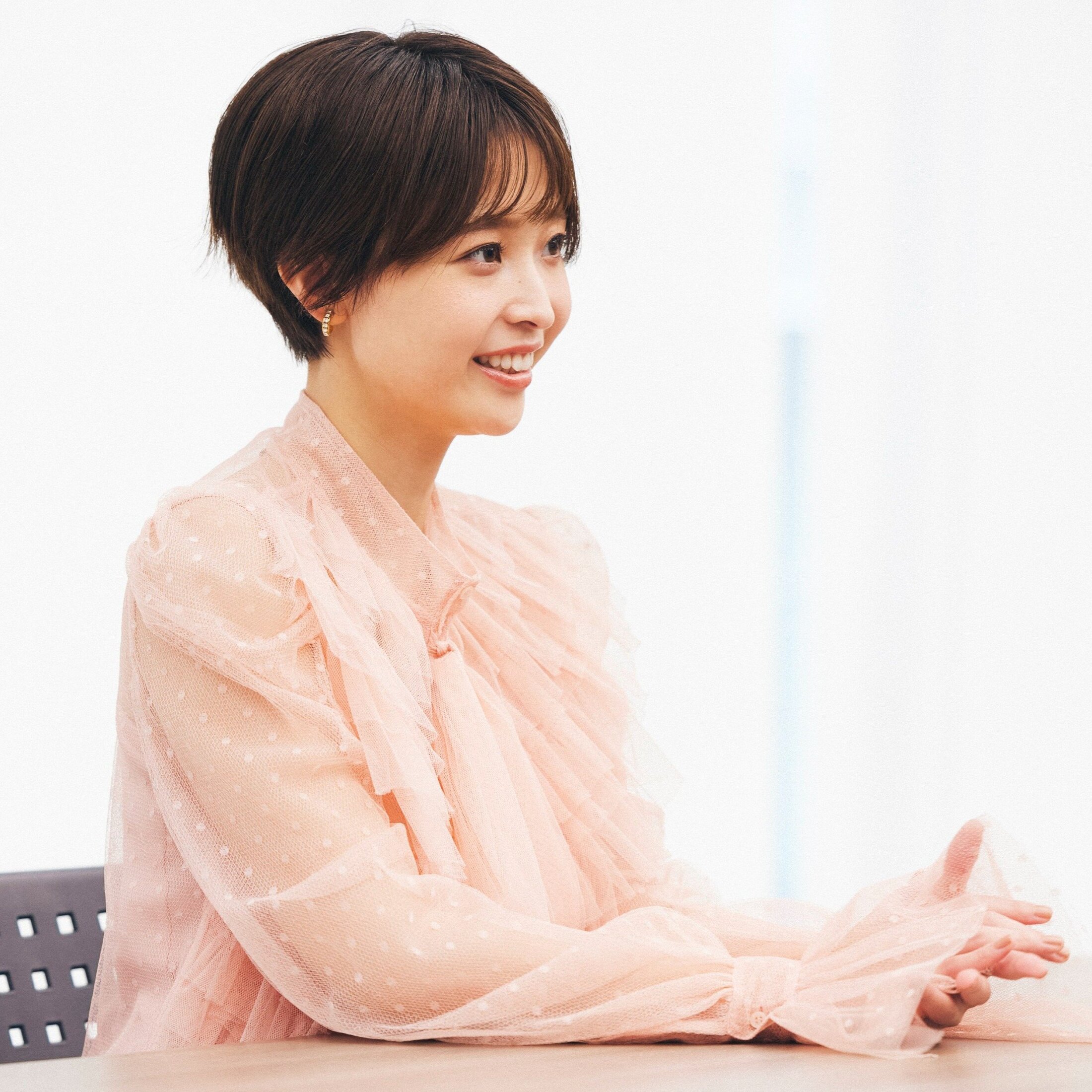 フジテレビ退社後、フリーで活動する渡邊渚さんの最新ポートレート