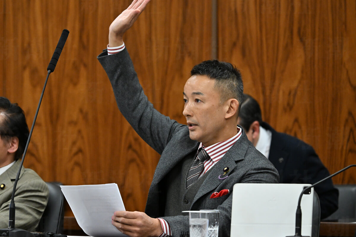 れいわ新選組を率いる山本太郎氏 勢いの行方