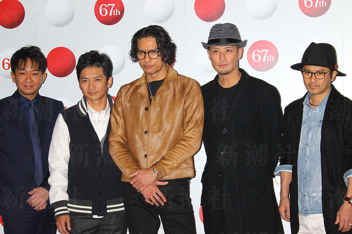 TOKIO解散発表、メンバー5人が揃っていた頃のグループ写真
