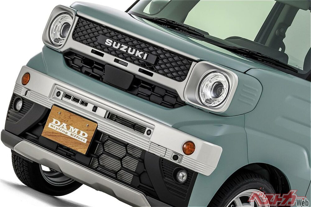 こんなスペーシアギアが欲しかった!! 「SUZUKI」ロゴが