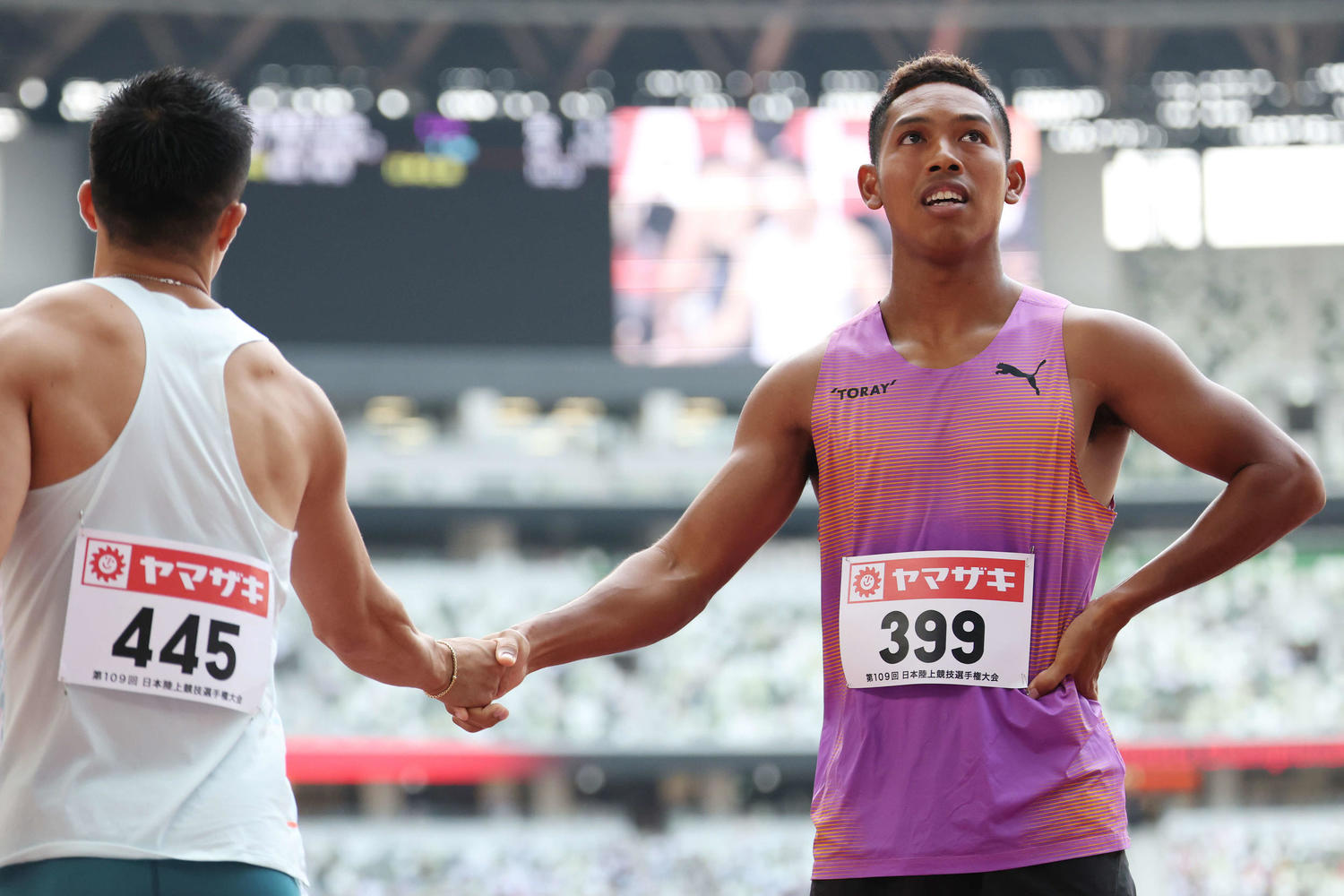 【衝撃】陸上日本選手権、サニブラウン・ハキームがまさかの予選敗退!骨折からの復帰、それでも「これもスポーツ」と哲学的なコメント