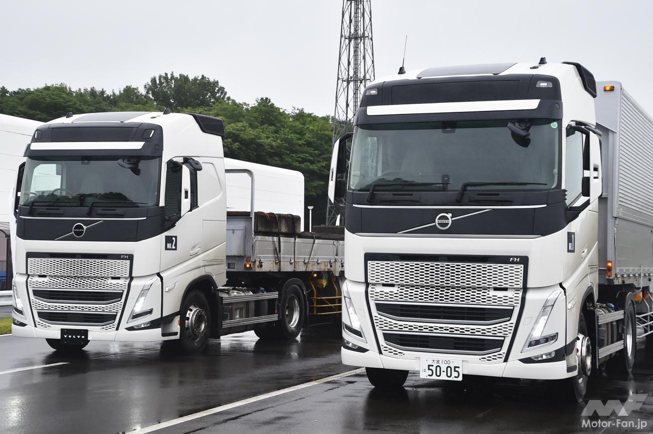 551ps＆2652Nmで20トンのトレーラーを牽引するボルボの大型