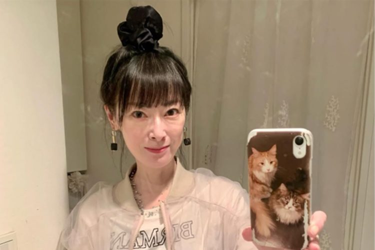 女優 遠野なぎこさん（本人のインスタグラムより）