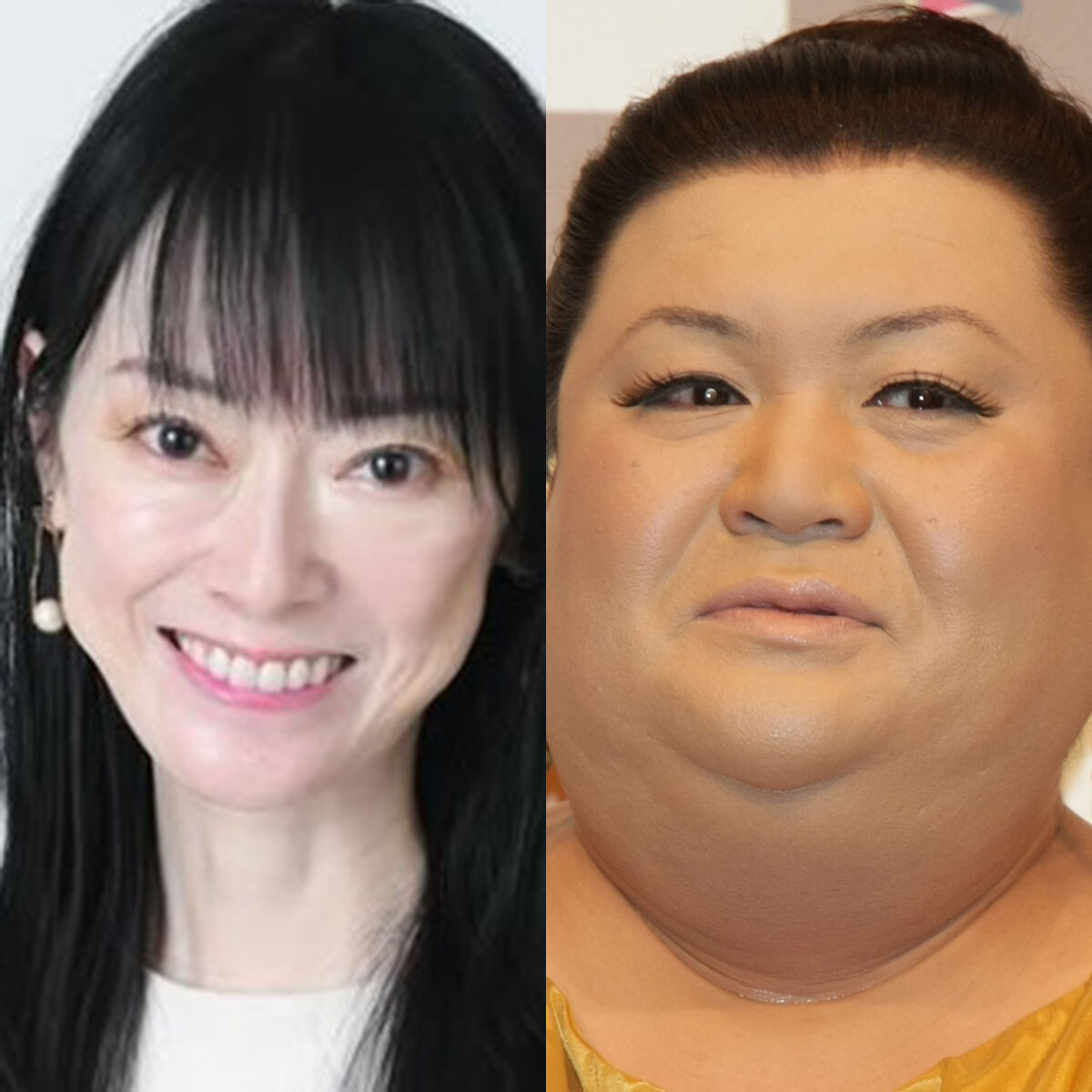 マツコ・デラックスさんと遠野なぎこさんの共演シーン。親しい関係性がうかがえる一枚です。