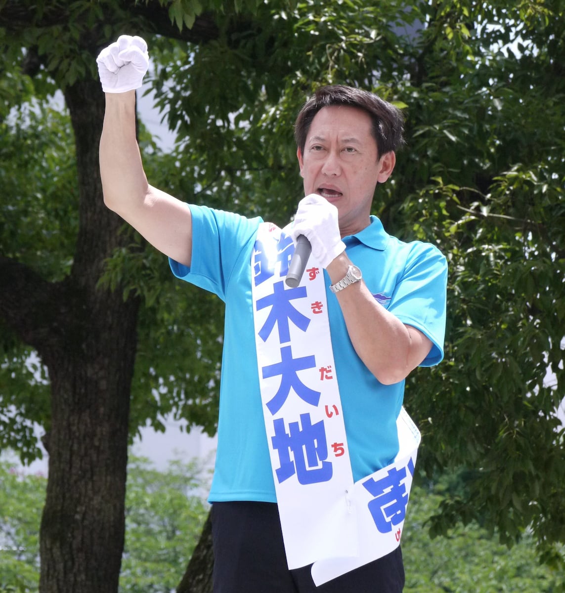 自民・鈴木大地氏「スポーツマンシップ必要」 参院選<b>東京</b>選挙区・候補者演説