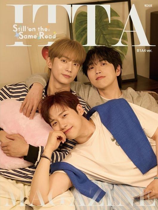 B1A4、デビュー14周年を迎えグラビアの表紙を飾る…爽やかな魅力