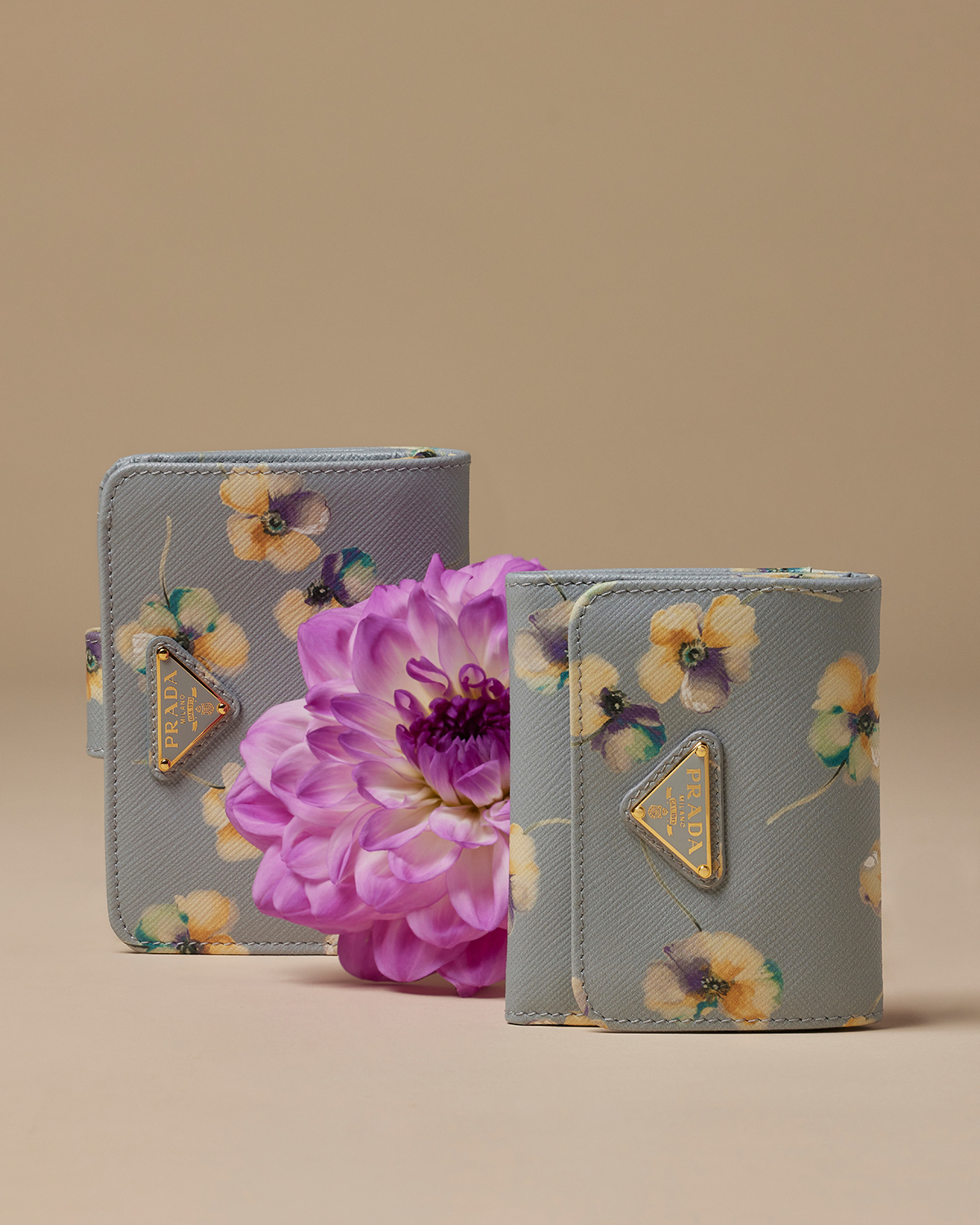 日本未入荷★PRADA*特別な日を彩る*小さなプリント柄 ウォレット 日本未入荷☆PRADA*特別な日を彩る*小さなプリント柄 ウォレット