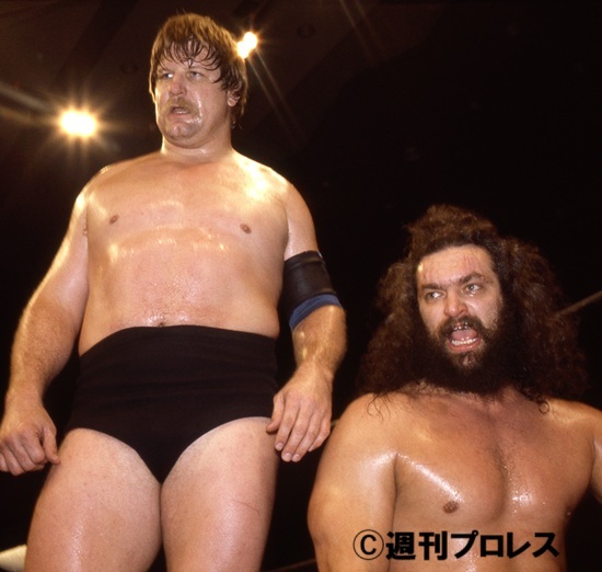 超獣コンビ”スタン・ハンセン＆ブルーザー・ブロディ唯一の
