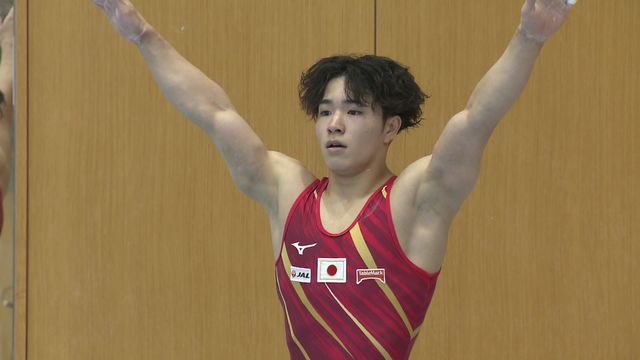 体操】五輪金メダル橋本大輝&岡慎之助が試技会を公開「団体優勝