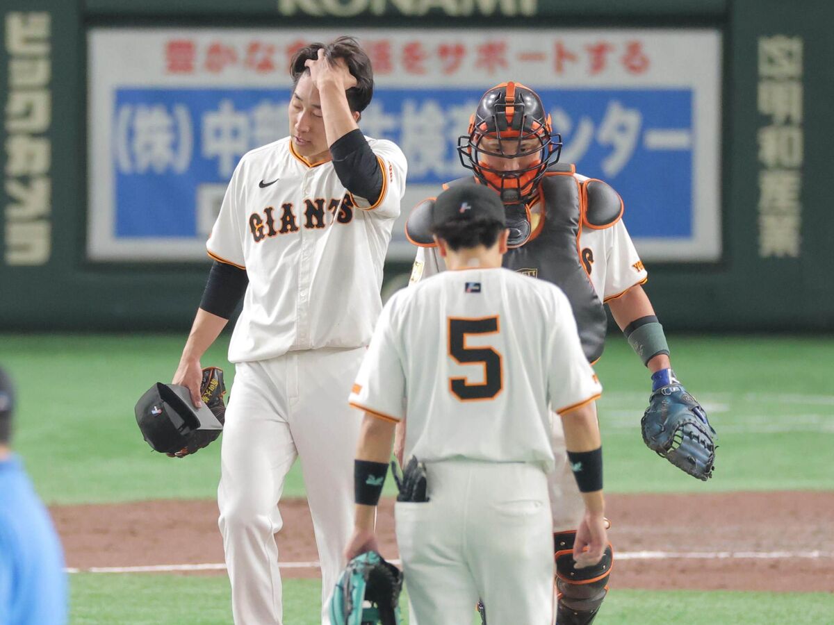 ジャイアンツ大勢 巨人・大勢「特別」な9回に痛恨2失点「自分自身にとっては