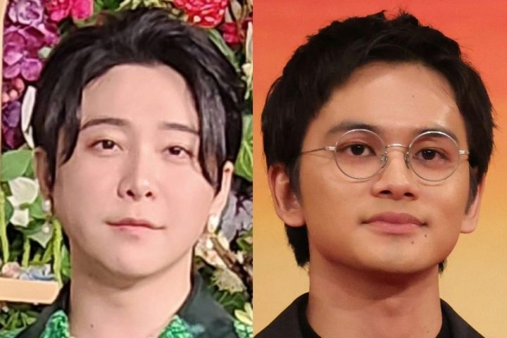 Mrs. GREEN APPLE大森元貴（左）と俳優北村匠海（右）。朝ドラ『あんぱん』共演で演技論も話題に。