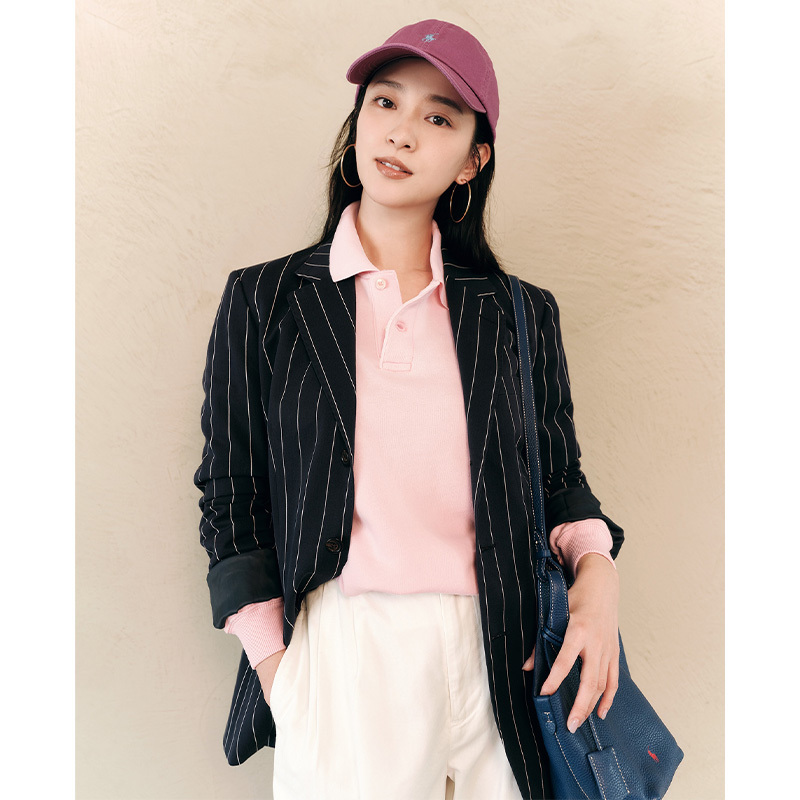 【Ralph Lauren】武井咲さん着用＊インディゴ デニム ブレザー 武井咲さんがラルフ ローレンと考える、ファッションと未来の