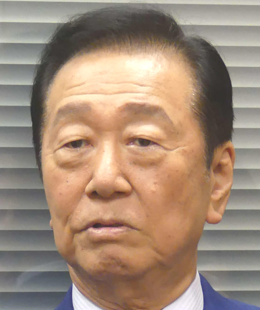立憲民主党・小沢一郎衆院議員（2024年10月）