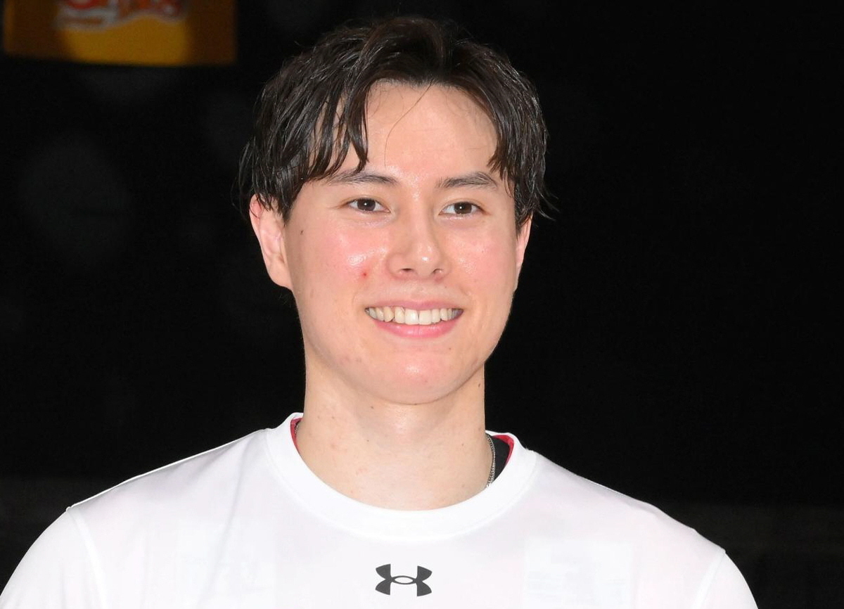 少し豊富な贈り物 バレー高橋藍 初恋相手登場にネット沸く「推せる」「美男美女 アイドル