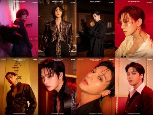 ATEEZ GOLDEN HOUR 新品未開封アルバム　3形態×6　計18枚 ATEEZ(에이티즈) GOLDEN HOUR : Part.3 (HEAT｜THIRST VER
