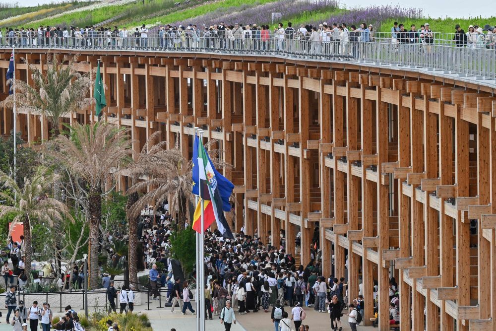 大阪・関西万博 会場外観 - 記者の倫理が問われるチケット問題