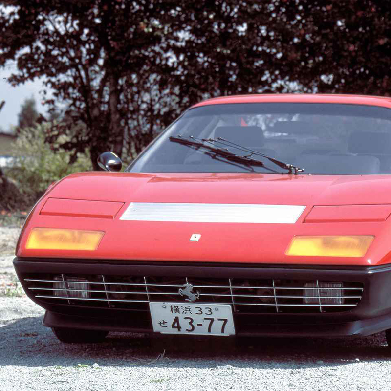 【貴重スーパーカーブーム当時物】FERRARI 512BB パネル 46年前のジュネーブショーに展示されたフェラーリ「512BB」が