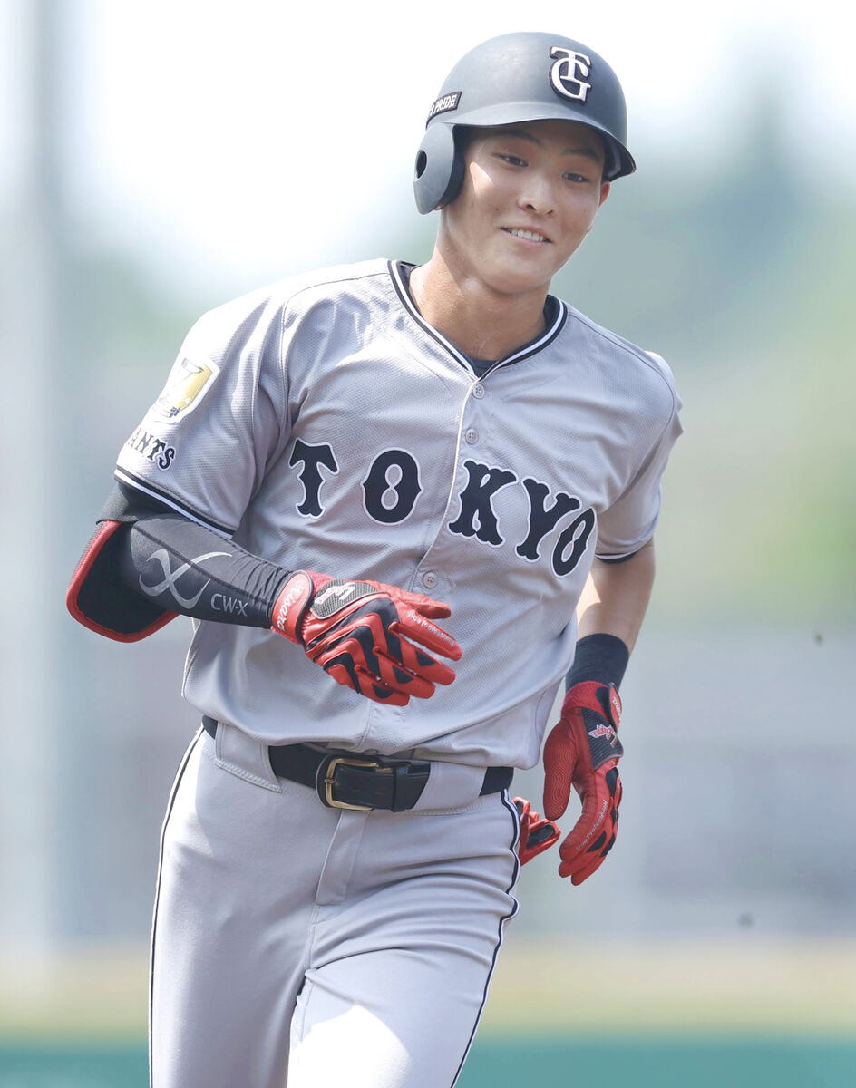 高級ブランド 巨人】宇都宮葵星が公式戦1号含む3安打 橋本コーチが「すごい 応援グッズ