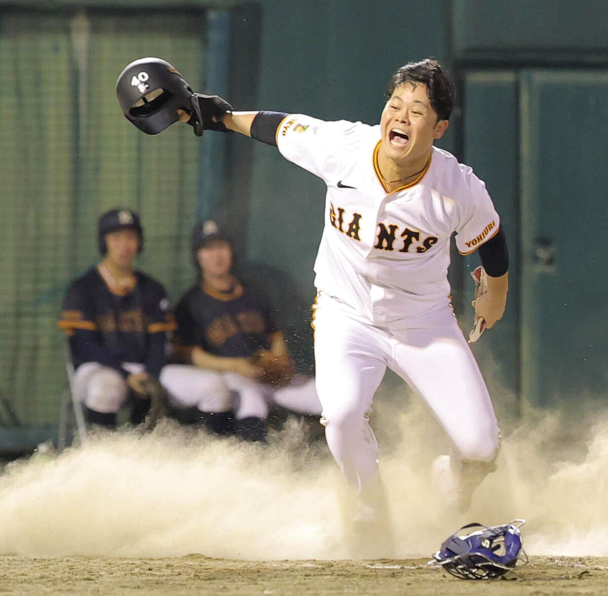 巨人・中山礼都「シンプルにバットを出せる」打席内での工夫