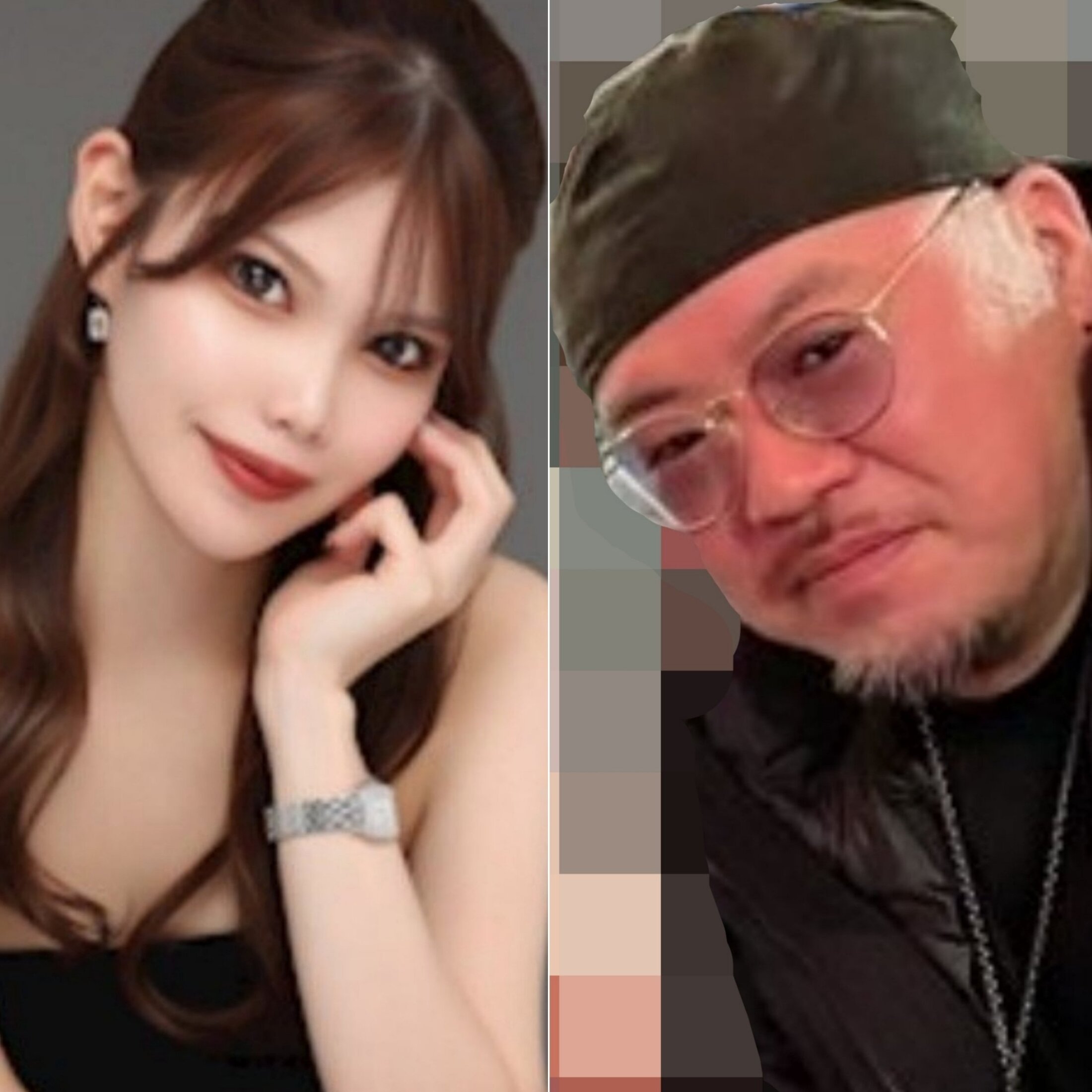 浜松ガールズバー事件の犠牲者（左）と逮捕された山下容疑者（右）