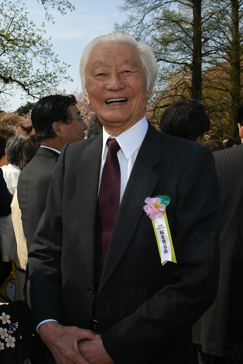 森永製菓元社長で安倍昭恵氏の父、松崎昭雄氏の肖像