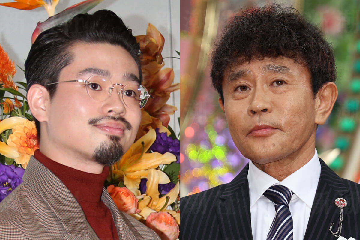 ごぶごぶフェス2025で親子共演した浜田雅功（右）とハマ・オカモト