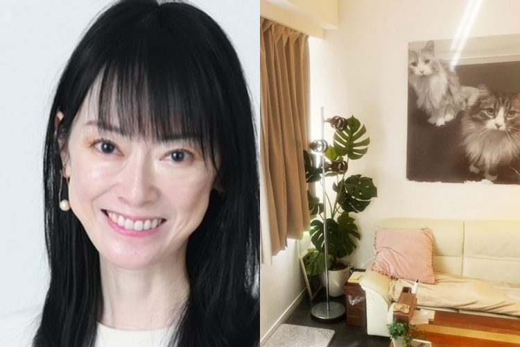 女優遠野なぎこ氏（45）の顔写真と自宅マンションでの遺体発見に関するニュース画像