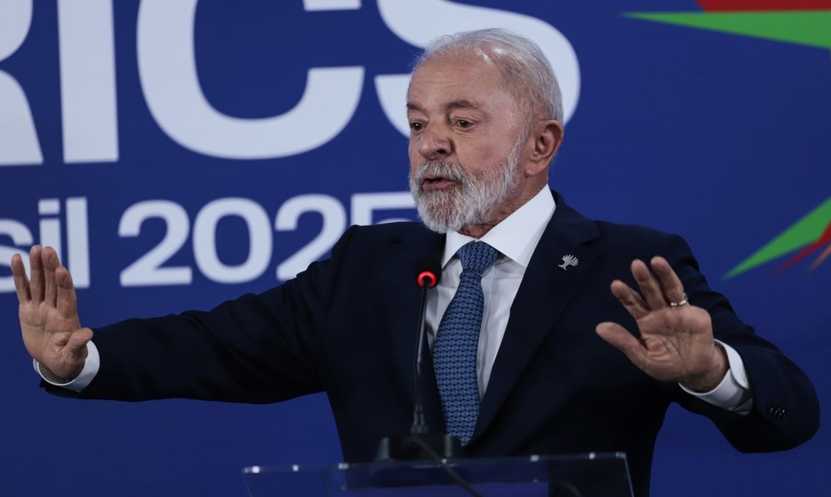 ブラジル連邦共和国大統領 ルイス・イナーシオ・ルーラ・ダ・シウヴァ氏。BRICSの役割や貿易独立性について発言。
