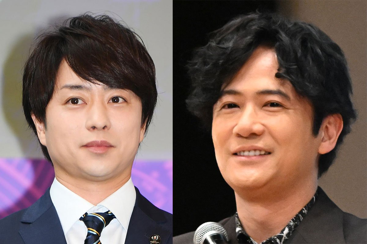 櫻井・有吉THE夜会で初共演した稲垣吾郎（左）と櫻井翔