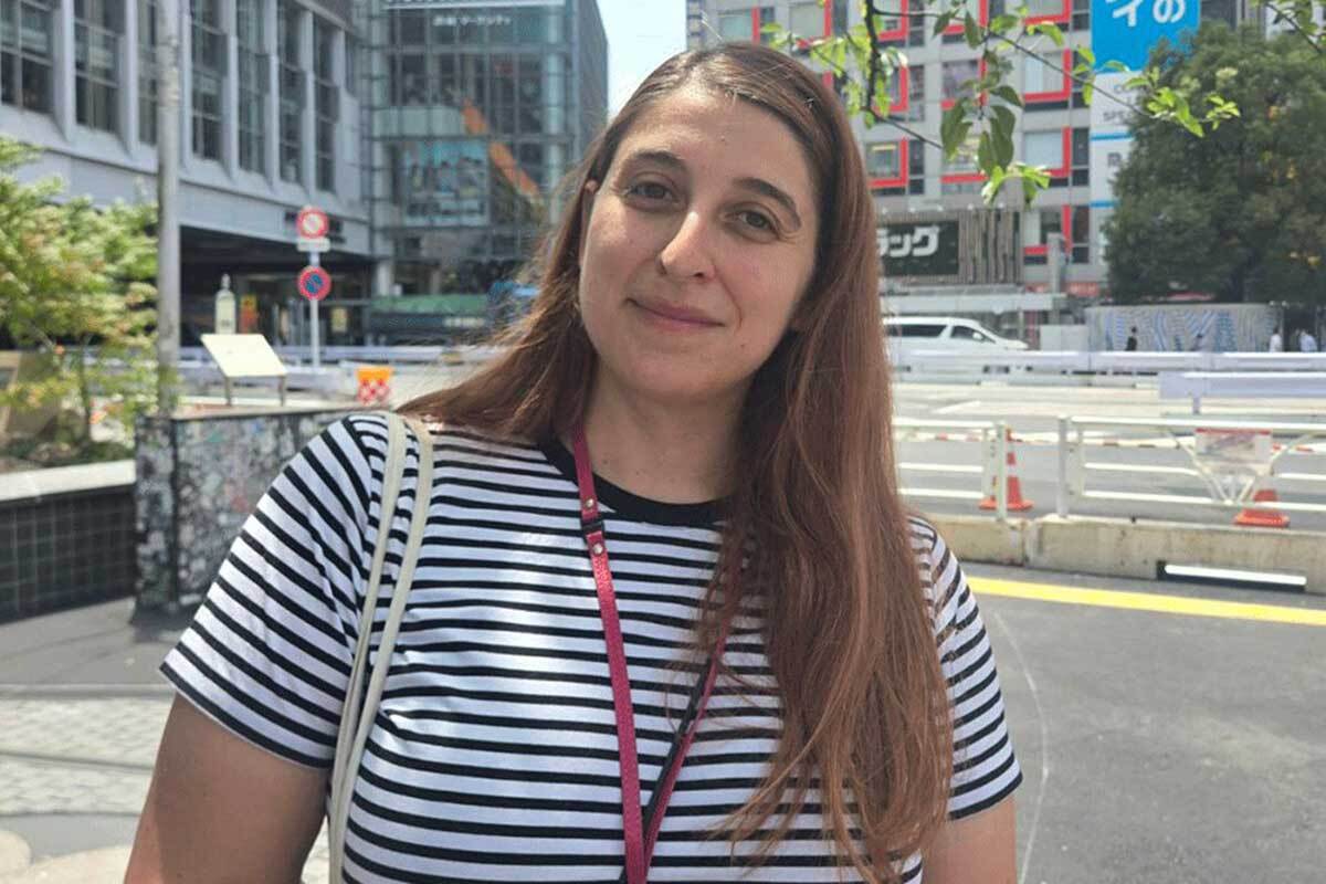 スペイン出身、日本の選挙文化について語るカルラさん