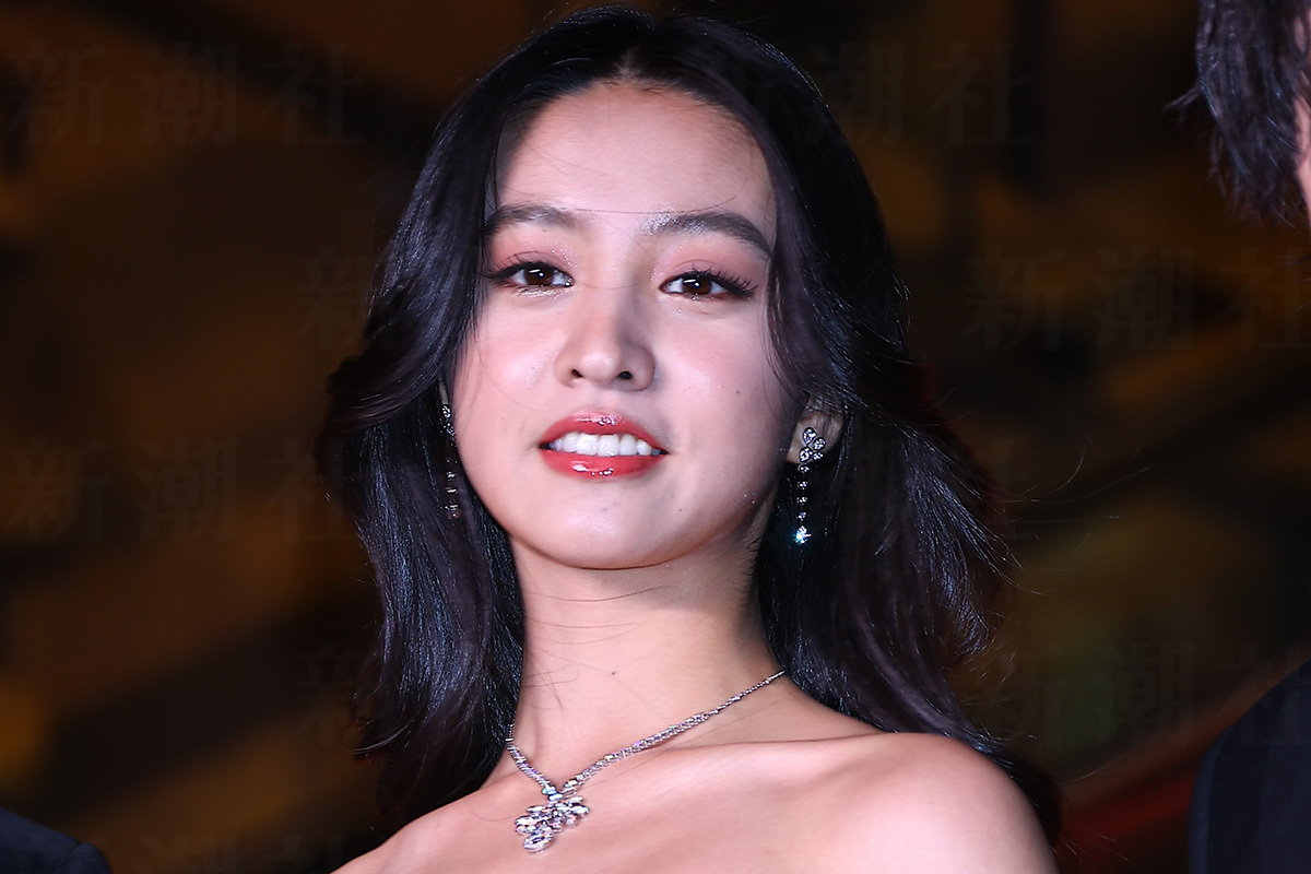 主演映画『女神降臨』の宣伝活動を行ったKoki,