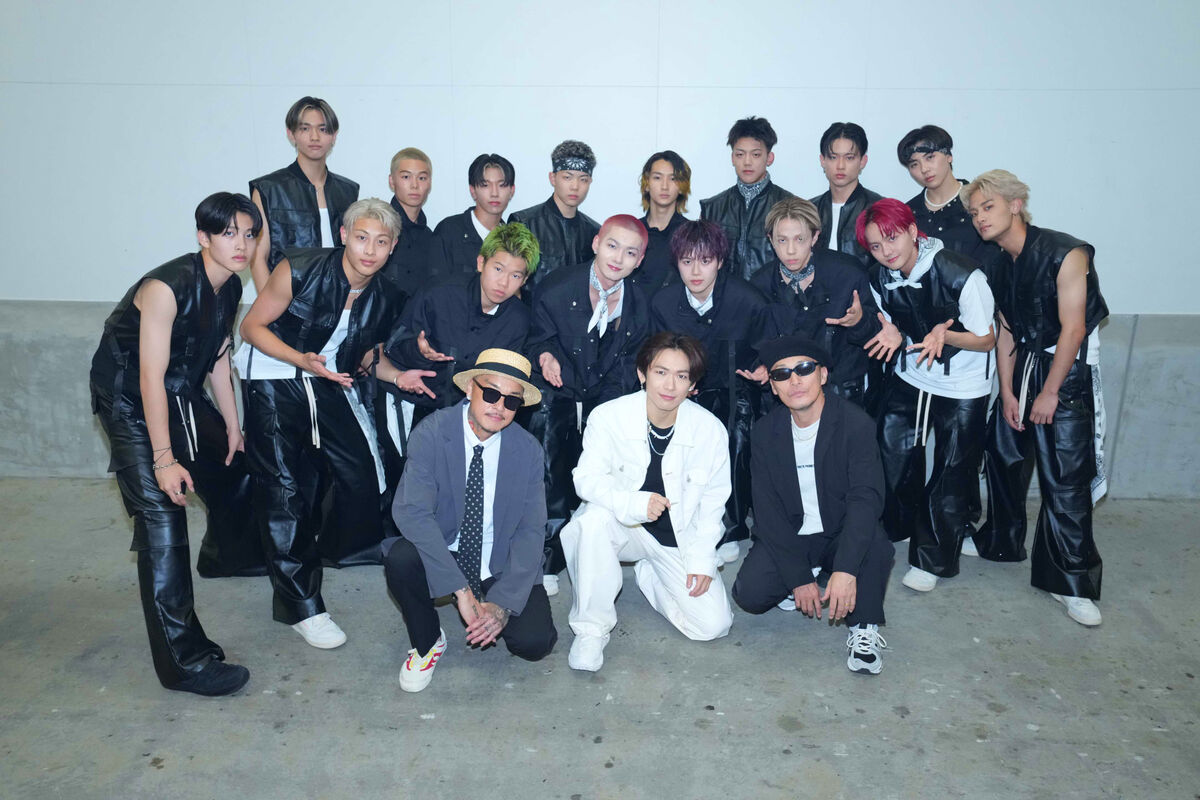 EXILE NAOTO と LDH SCREAM オーディション最終審査のファイナリストたち