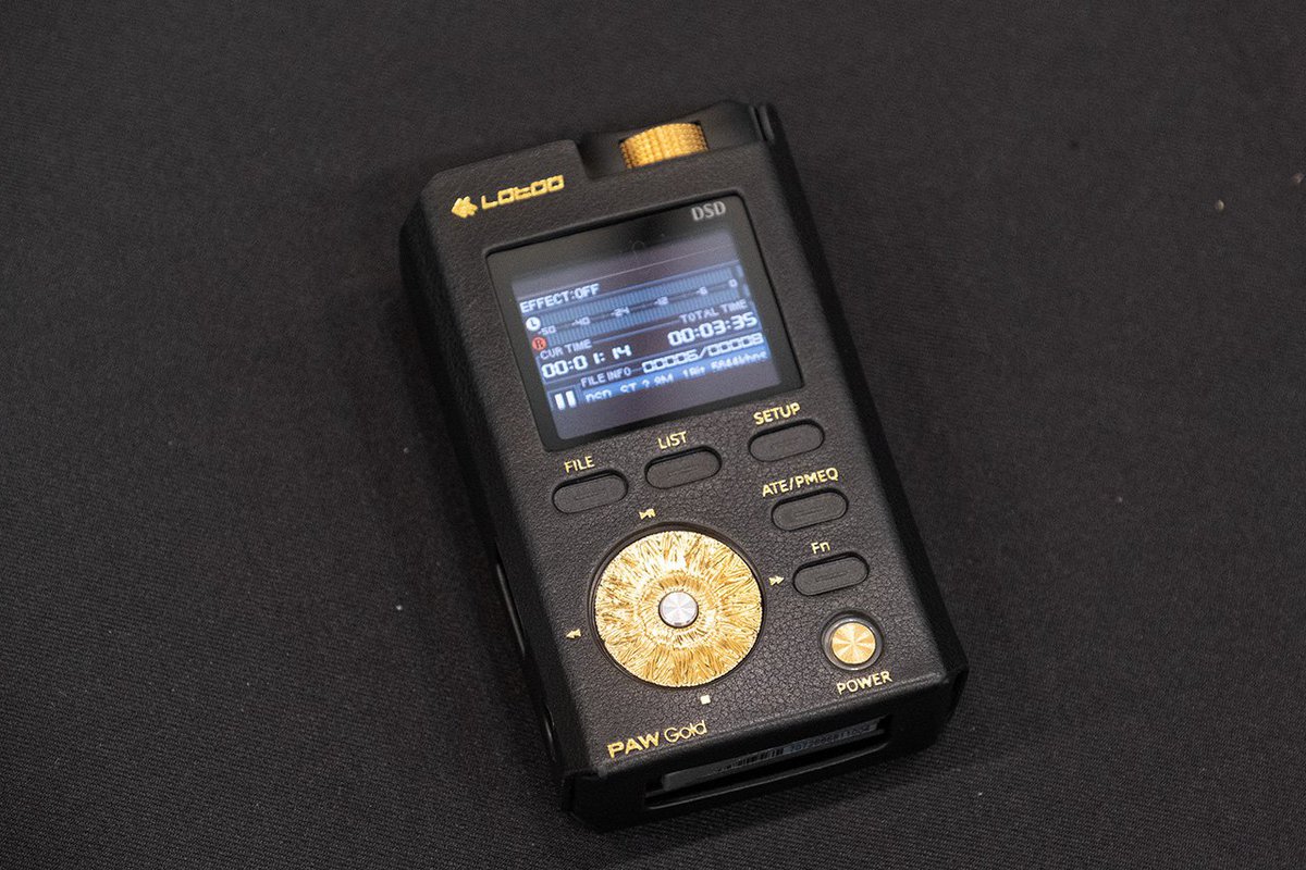 lotoo paw gold 可動品 ポタフェス】Lotoo「Paw Gold」がほぼ当時ママの“漢仕様”で復活