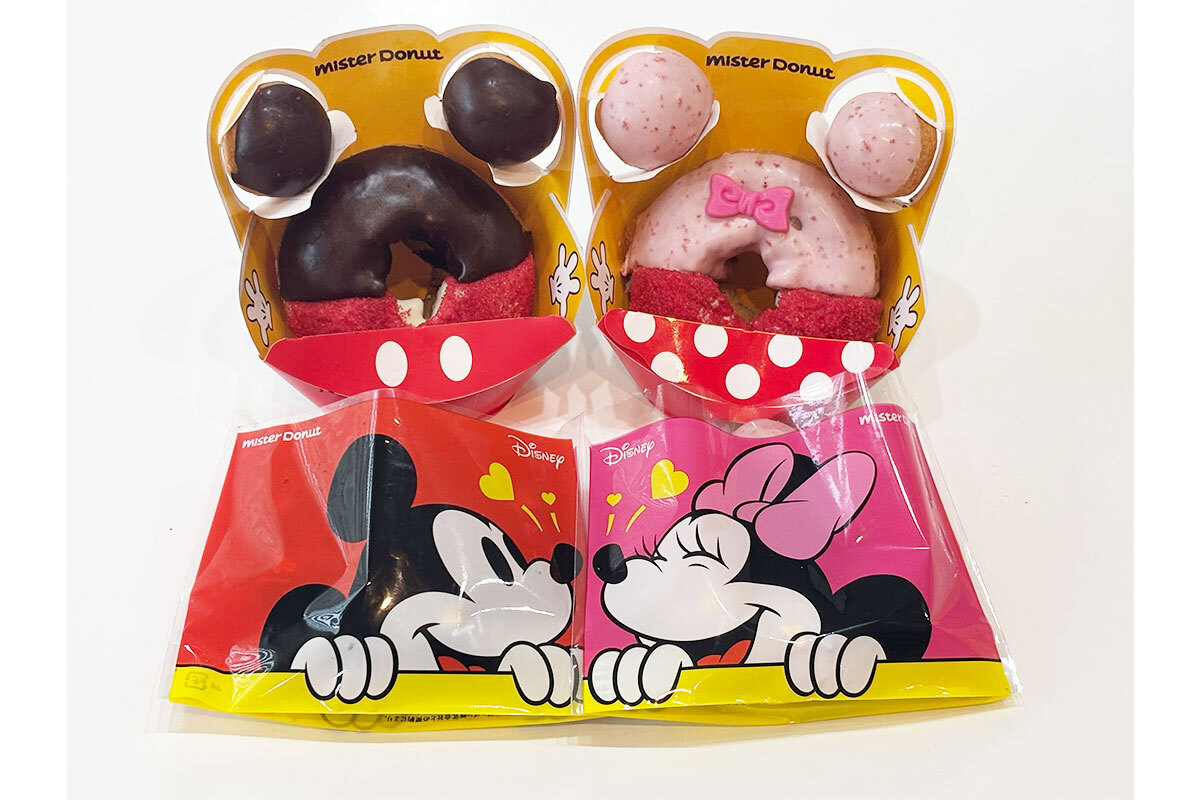 ミスド】パッケージも抜かりない…「ディズニースマイル