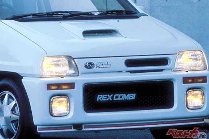2022年に復活したスバル新型レックスのフロントビュー。ダイハツ ロッキーのOEMモデル。