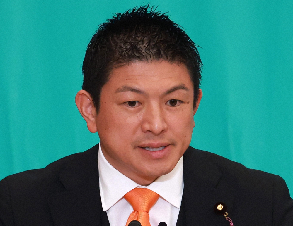 参政党の神谷宗幣代表。TBS「報道特集」への抗議を表明。