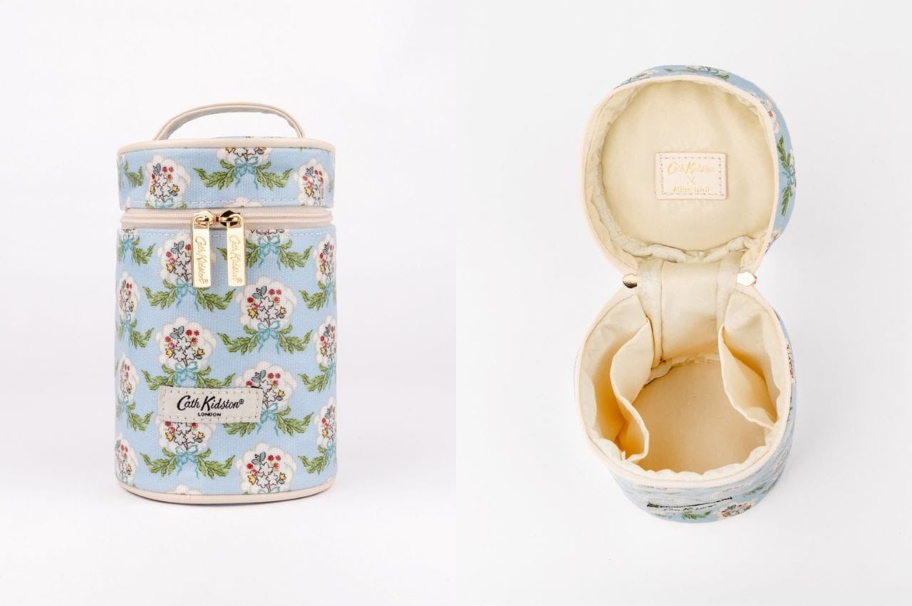 Cath Kidston×石井美保コラボ♡花柄ポーチとキャットチャームセット Cath Kidston×石井美保さんのコラボポーチが登場♡注目の限定