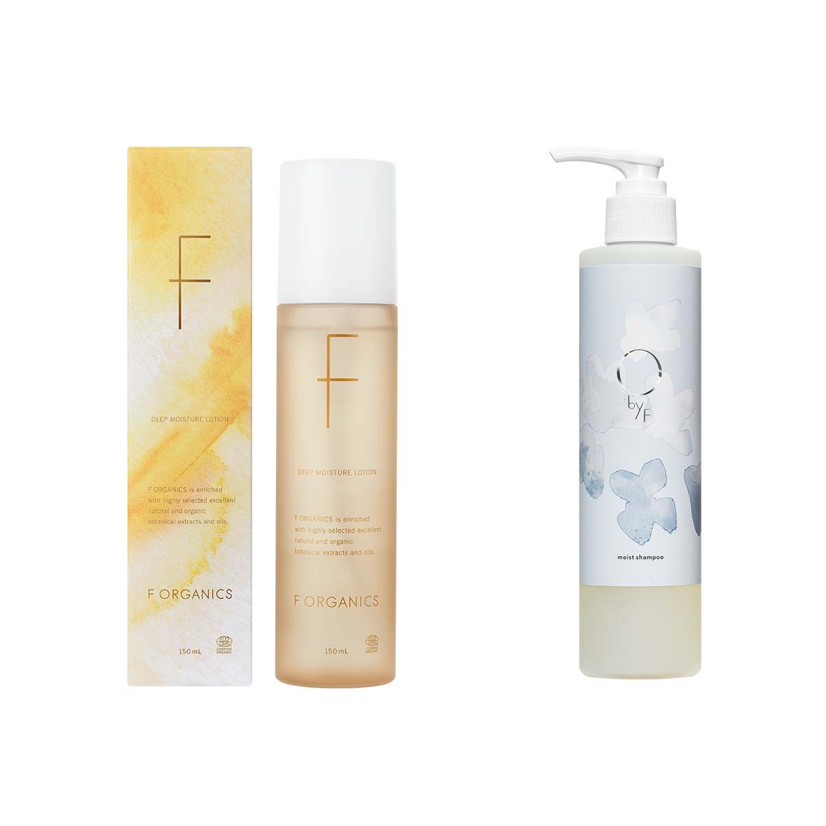 【新品未使用 】F ORGANICS エッフェオーガニック 化粧水 乳液 セット F organics】モイスチャーキット ｜F ORGANICS Website