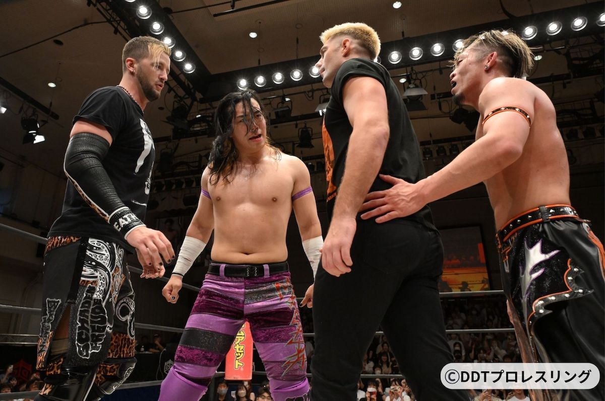 DDT】正田壮史＆藤田晃生の友情タッグに波乱！ザック・セイバー