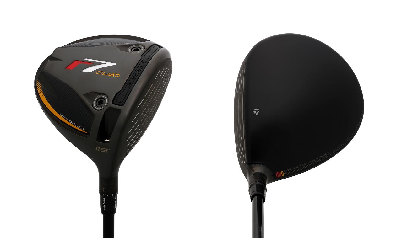 試打のみ テーラーメイド　R7 クワッド ミニドライバー 11.5° 往年の名器がミニドラとして復刻。テーラーメイド『r7クワッド