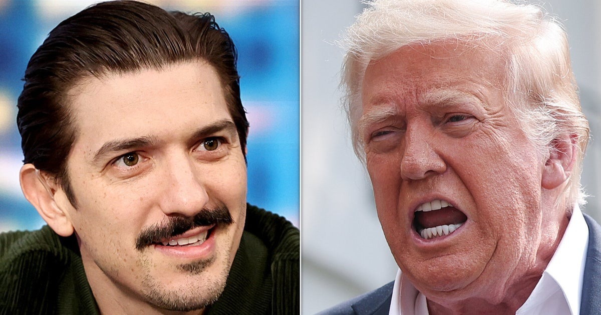 人気ポッドキャスターのアンドリュー・シュルツ氏とドナルド・トランプ前大統領