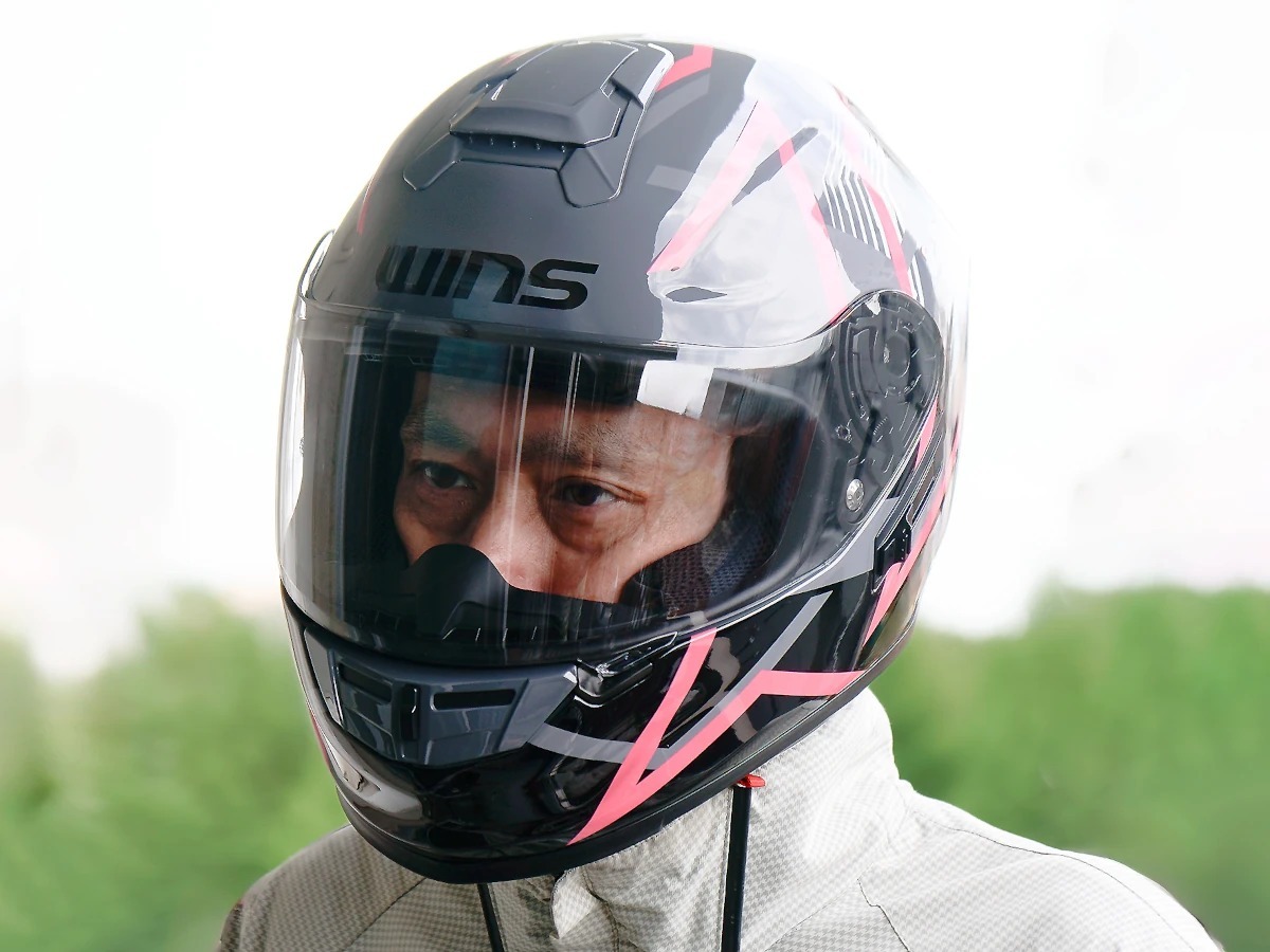 WINS Z-320 ヘルメット ホワイト G-FORCE SS Z-LINE（ジー・フォース エスエス ゼットライン