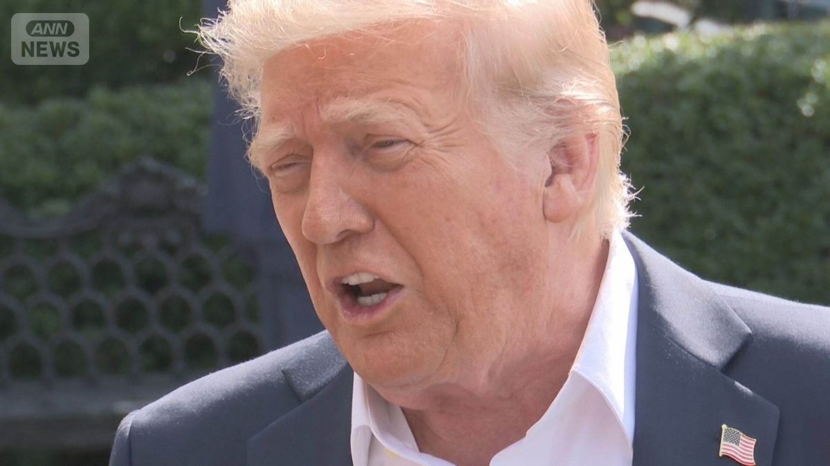 トランプ前大統領による30%関税通告とEUの反発を示すイメージ図