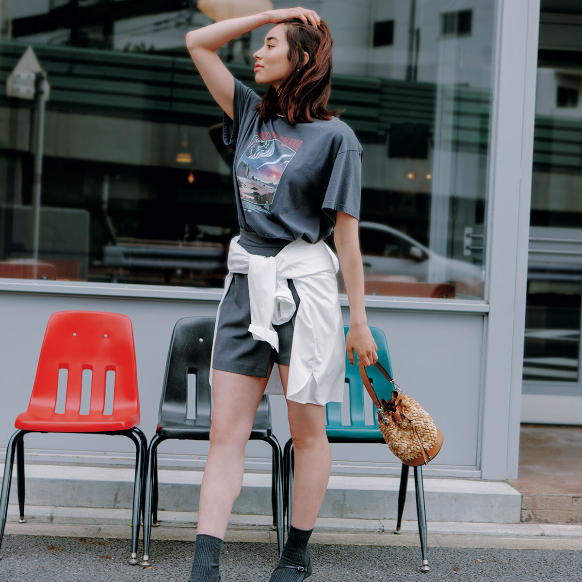 上品♡大人の夏コーデに【CHANEL】ケリーミニかごバッグ 上品♡大人の夏コーデに【CHANEL】ケリーミニかごバッグ (CHANEL