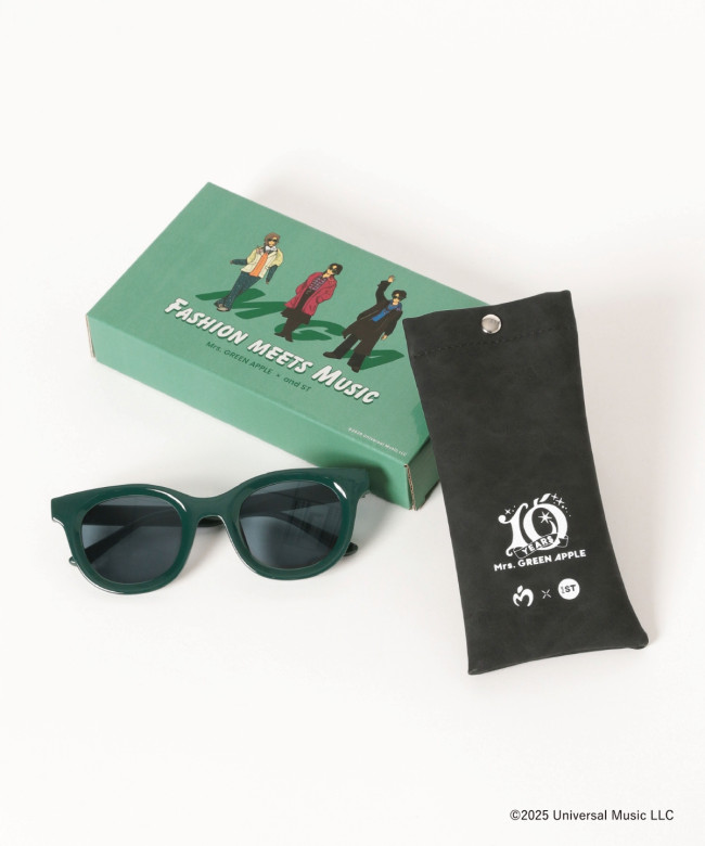 Mrs. GREEN APPLE and ST コラボサングラス 新品未開封 Mrs. GREEN APPLE×「and ST」コラボサングラス登場! デビュー10