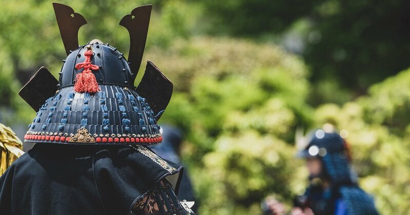 室町時代末期、戦国時代を思わせる武将のイメージ