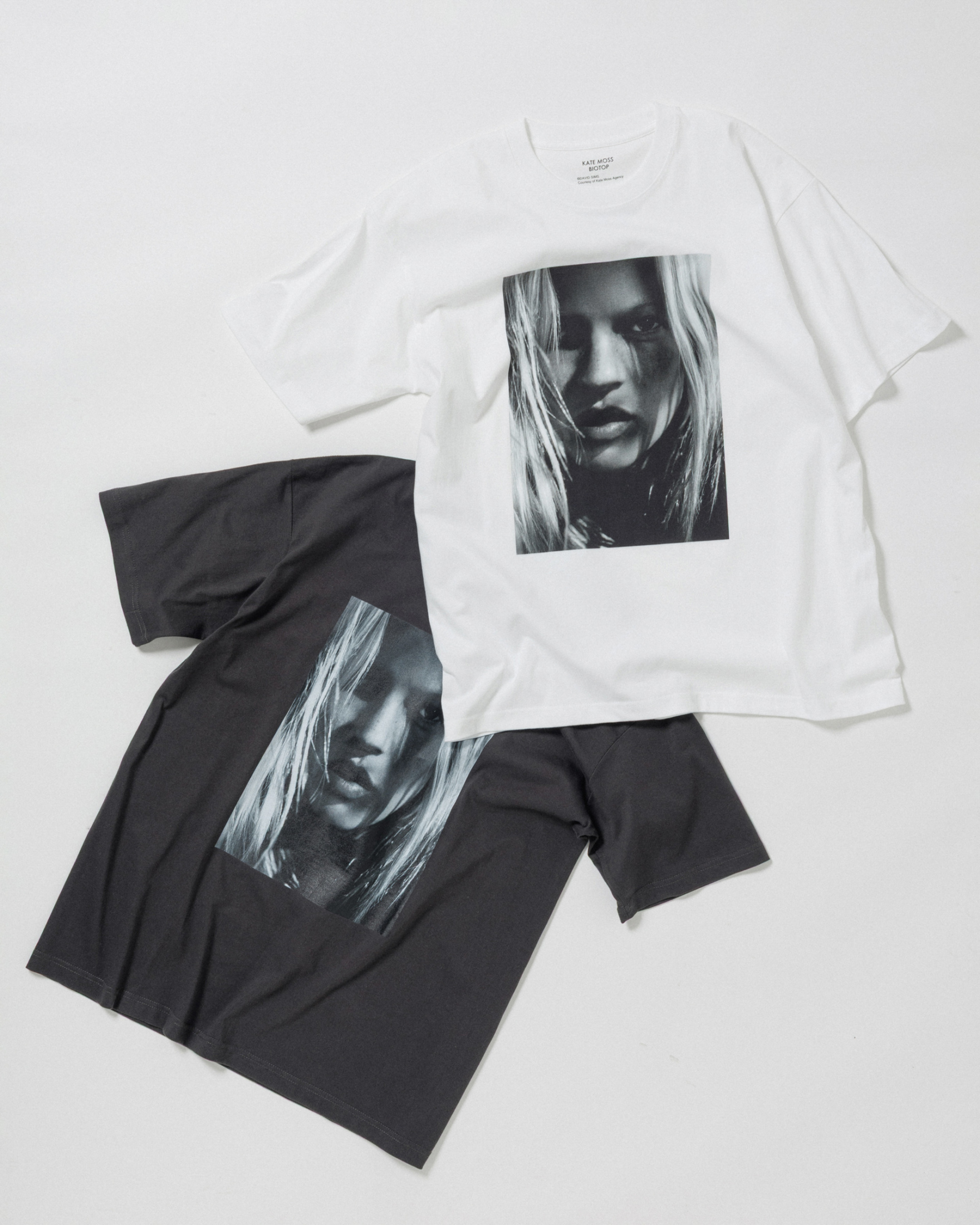 ビオトープがケイト・モスの新作Tシャツを発売 デイビット
