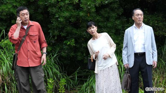 「旅人検視官 道場修作」新シリーズで共演する内藤剛志、佐野史郎、清水美砂の3ショット