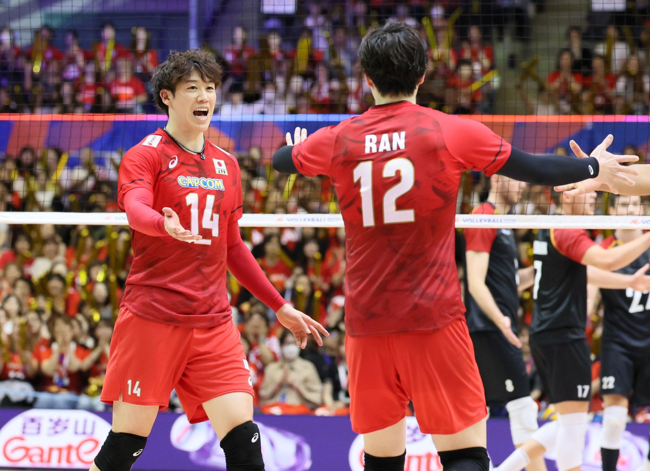 バレー男子 日本代表が快勝発進 主将・石川祐希がチーム最多22