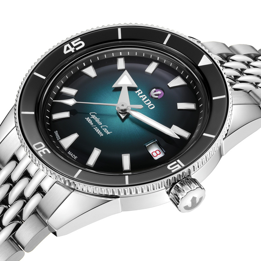 夏におすすめ“ブラック×ターコイズブルー”など【程よい39mm
